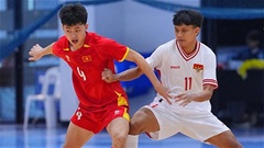 U16 futsal Việt Nam ngược dòng kịch tính trước Indonesia